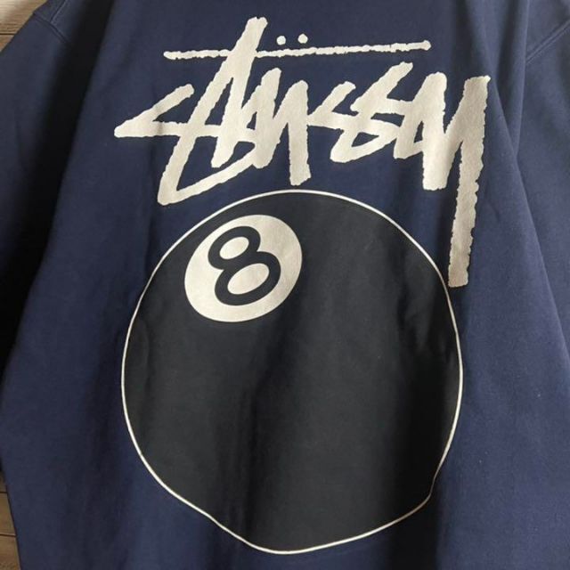 STUSSY - 【希少モデル】ステューシー 8ボール バックプリント