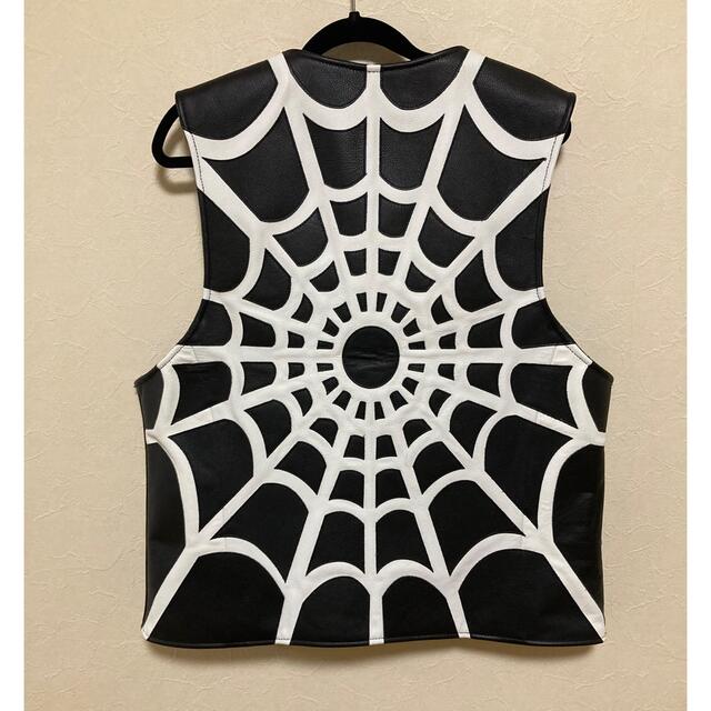 Supreme Vanson Spider Web Vest シュプリーム 3