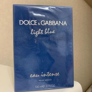 ドルチェアンドガッバーナ(DOLCE&GABBANA)のライトブルーオーインテンスプールオムオードパルファム(香水(男性用))