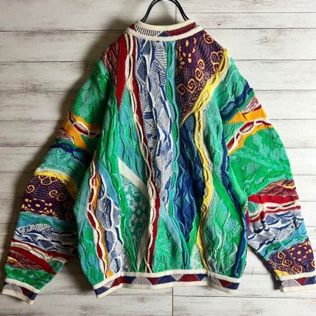 COOGI   激レアcoogi クージー 立体 編込み 3Dニット 即完売モデル