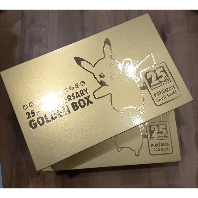 2個 ポケモンカード25th ANNIVERSARY GOLDEN BOX