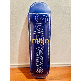シュプリーム(Supreme)のSupreme Kaws Chalk Logo Skateboard 紫(スケートボード)
