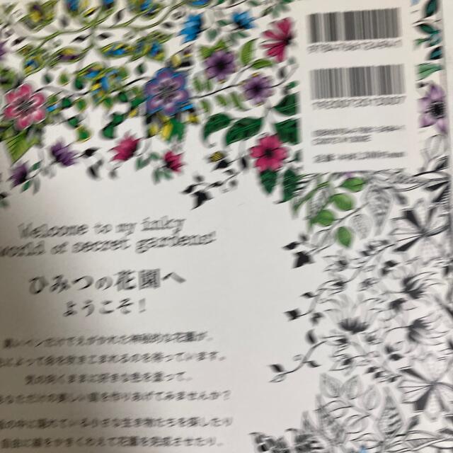 ひみつの花園 花いっぱいのぬりえブック エンタメ/ホビーの本(アート/エンタメ)の商品写真