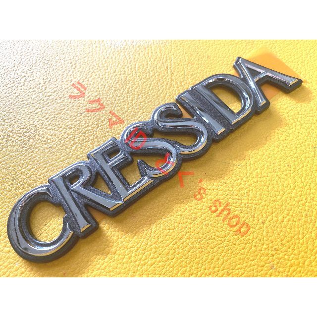 CRESSIDA80系 マーク2 チェイサー クレスタ 純正 絶版品 クレシーダ エンブレム通常