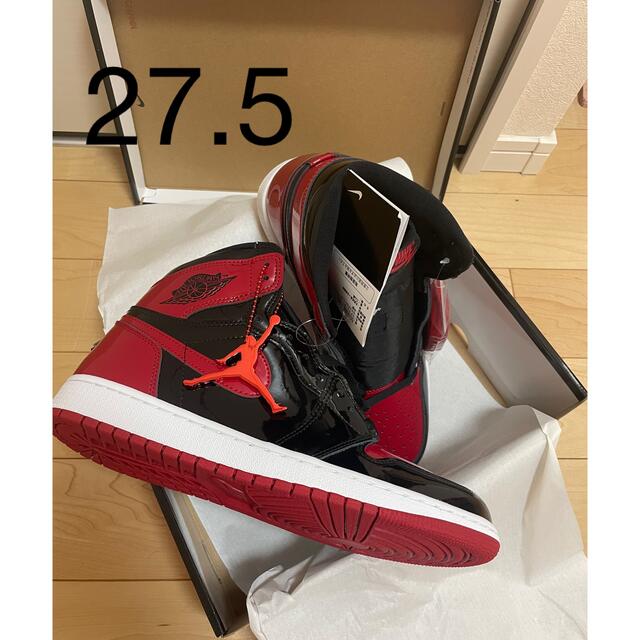 靴/シューズNike Air Jordan 1 High OG "Patent Bred