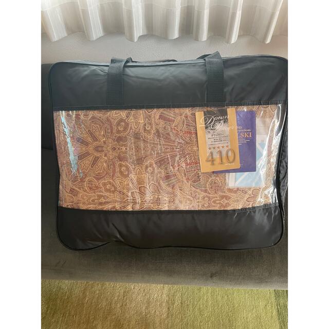 新品【羽毛布団(ポーランド産マザーグース)】 極寒地仕様 1.3kg ピンク