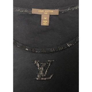 ルイヴィトン(LOUIS VUITTON)のルイヴィトン半袖（五分袖）Tシャツ ブラック(Tシャツ/カットソー(半袖/袖なし))