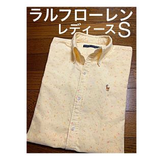 ラルフローレン(Ralph Lauren)のラルフローレン 花柄 ボタンダウン シャツ ブラウス レディース(シャツ/ブラウス(長袖/七分))