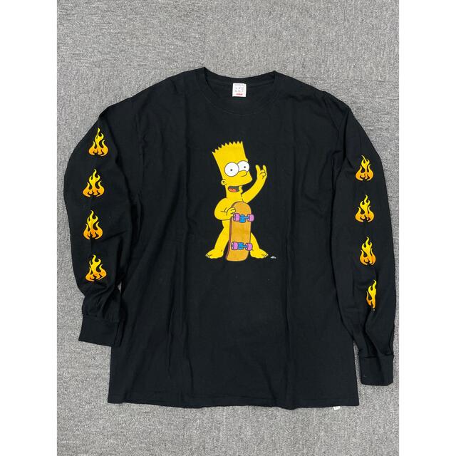 GOOD OL'(グッドオル)のGOOD'OL×The Simpsons プリントロンT メンズのトップス(Tシャツ/カットソー(七分/長袖))の商品写真