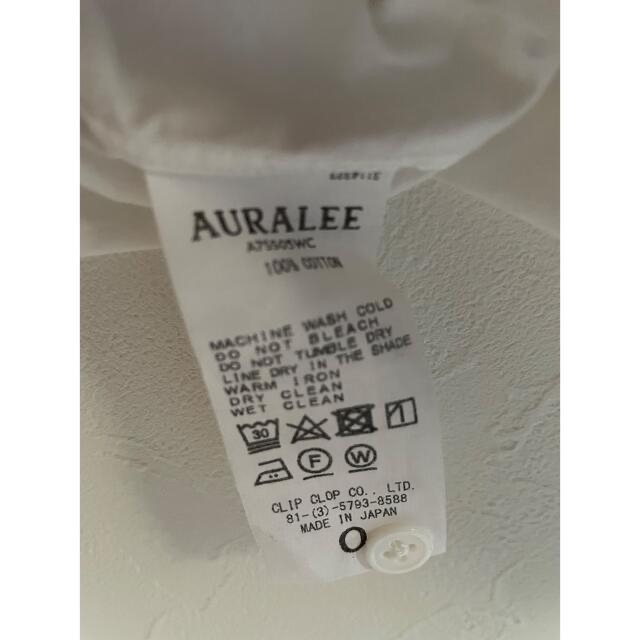 AURALEE(オーラリー)のauralee オープンカラーシャツ レディースのトップス(シャツ/ブラウス(半袖/袖なし))の商品写真