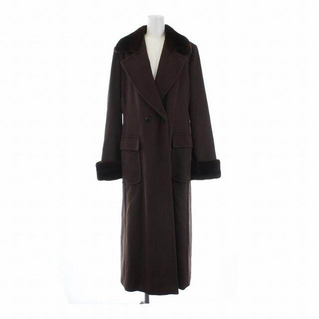 限定セール!】 Max Mara 42 ミンクファー カシミヤ ロング チェスター