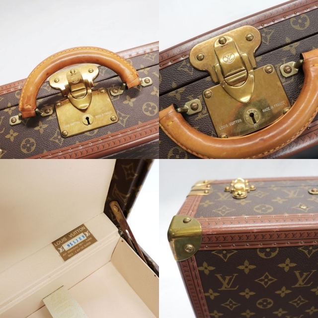 ルイヴィトン ビステン50 モノグラム トランク ハードケース アタッシュケース バッグ 茶 ゴールド金具 LOUIS VUITTON 6