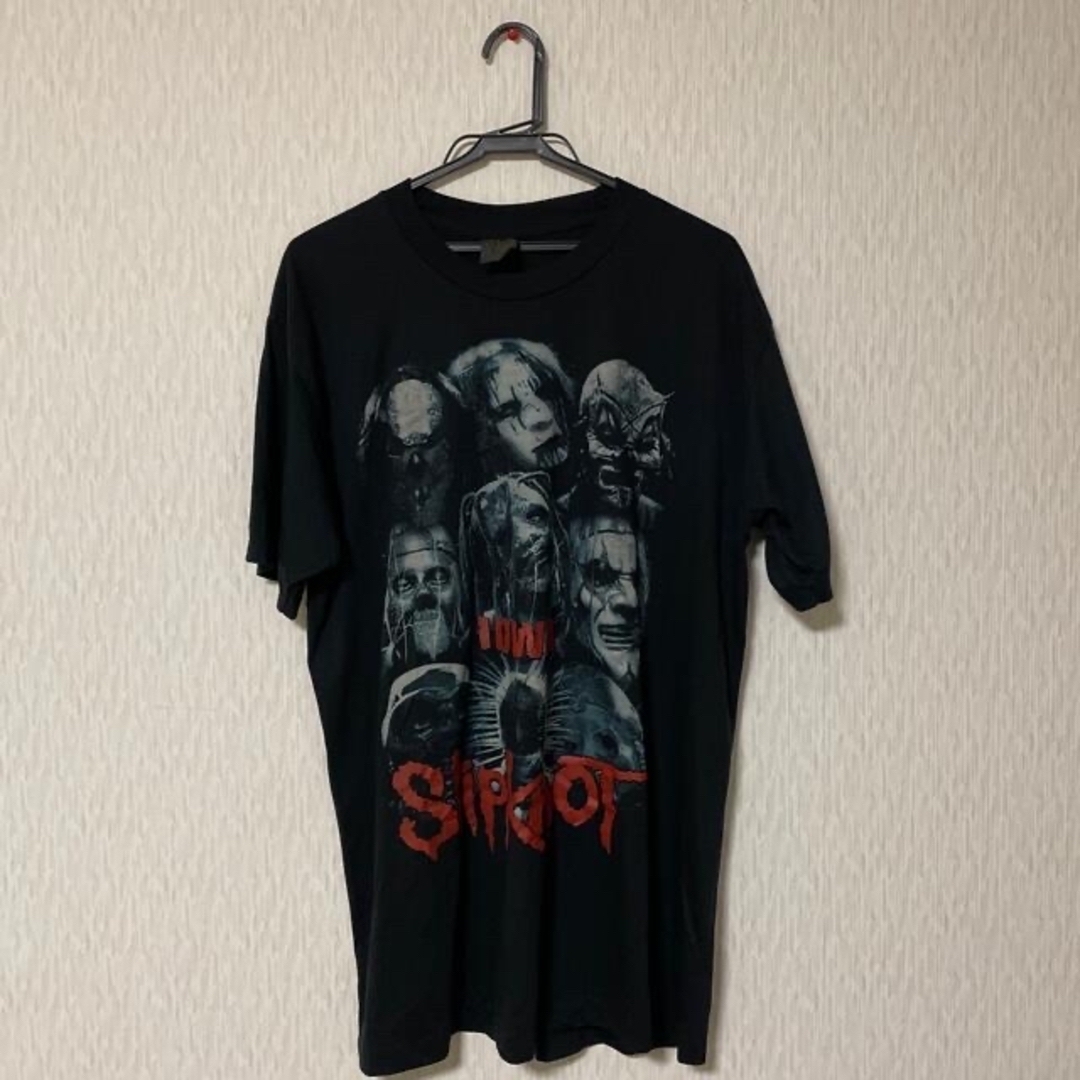 GILDAN(ギルタン)のSLIPKNOT  古着　XLサイズ メンズのトップス(Tシャツ/カットソー(半袖/袖なし))の商品写真