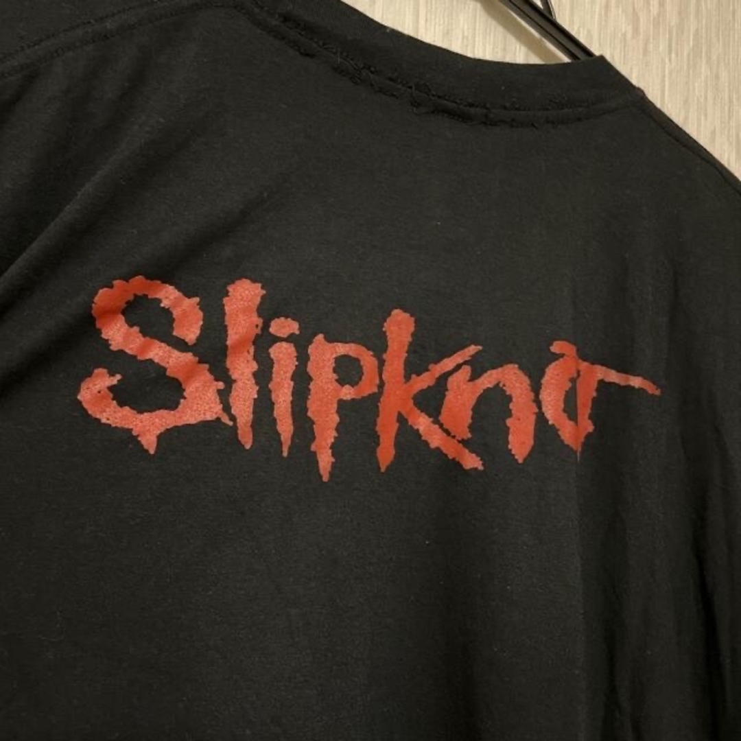 GILDAN(ギルタン)のSLIPKNOT  古着　XLサイズ メンズのトップス(Tシャツ/カットソー(半袖/袖なし))の商品写真