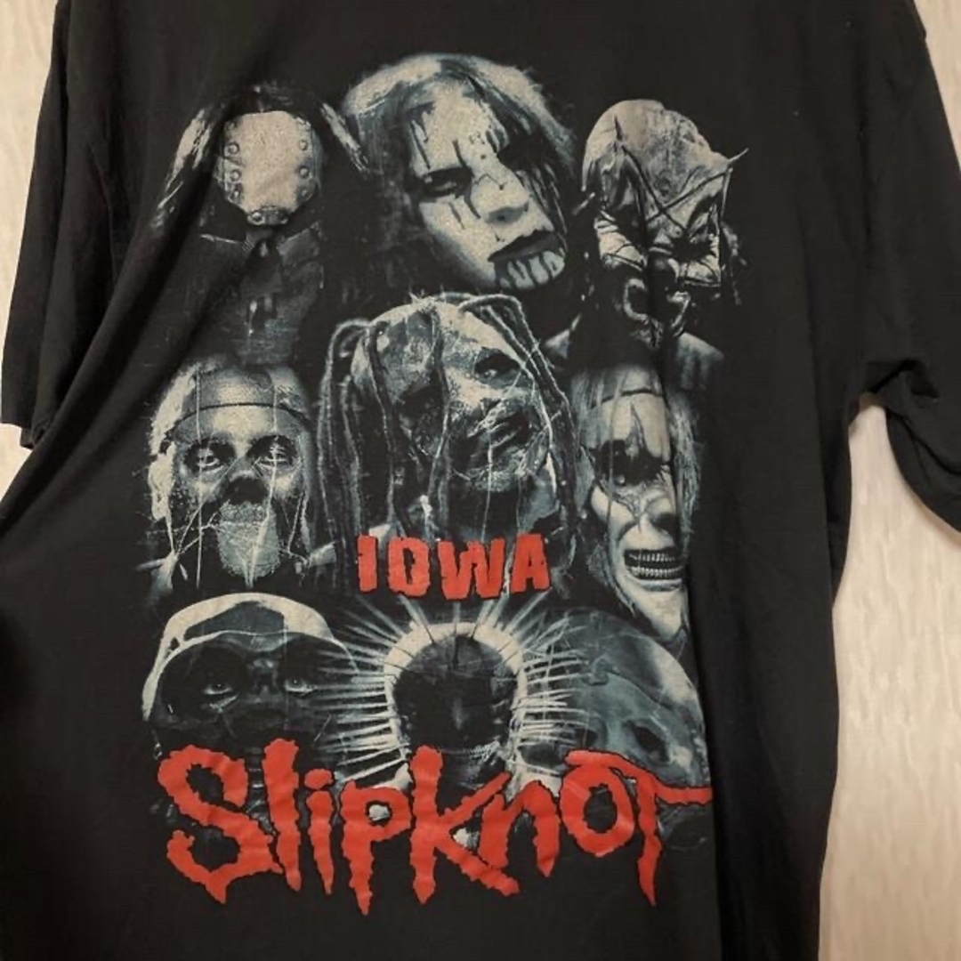 GILDAN(ギルタン)のSLIPKNOT  古着　XLサイズ メンズのトップス(Tシャツ/カットソー(半袖/袖なし))の商品写真