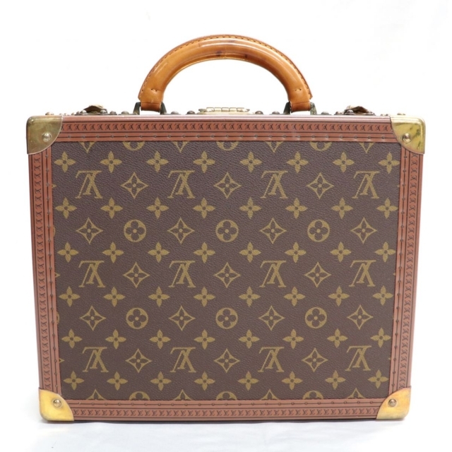 LOUIS VUITTON(ルイヴィトン)のルイヴィトン コトヴィル35 モノグラム トランク ハードケース アタッシュケース バッグ 茶 ゴールド金具 LOUIS VUITTON インテリア/住まい/日用品の日用品/生活雑貨/旅行(旅行用品)の商品写真