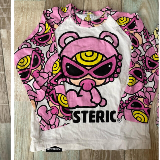 HYSTERIC MINI(ヒステリックミニ)のヒスミニ ロンT 90cm キッズ/ベビー/マタニティのキッズ服女の子用(90cm~)(Tシャツ/カットソー)の商品写真