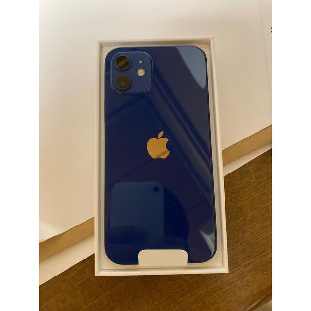 iPhone(アイフォーン)のiPhone12 128 ブルー スマホ/家電/カメラのスマートフォン/携帯電話(スマートフォン本体)の商品写真