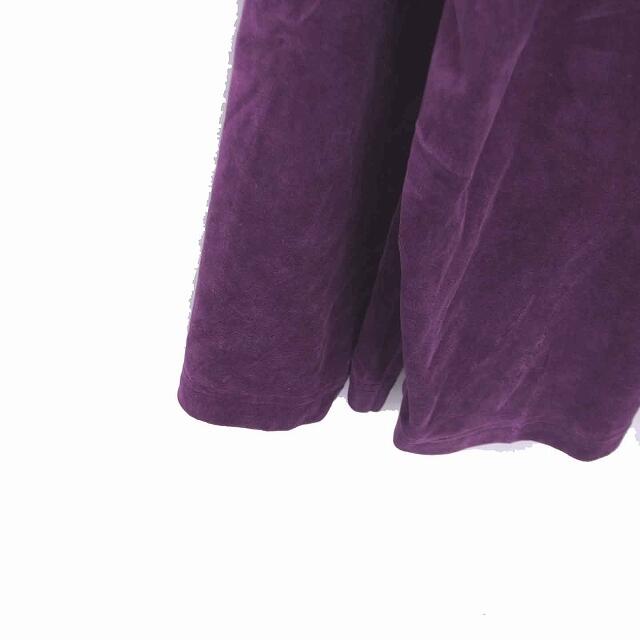 URBAN RESEARCH(アーバンリサーチ)のアーバンリサーチ Tシャツ カットソー ベロア オーバーサイズ 長袖 M 紫 メンズのトップス(Tシャツ/カットソー(七分/長袖))の商品写真