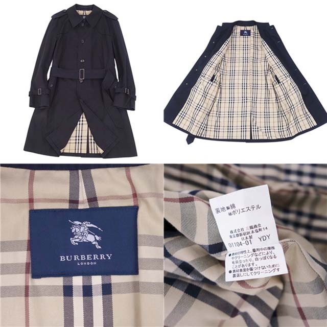 BURBERRY - バーバリー ロンドン シングルトレンチコート ライダー 