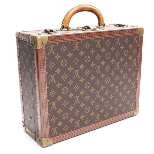 ルイヴィトン コトヴィル40 モノグラム トランク ハードケース アタッシュケース 茶 ゴールド金具 M21424 LOUIS VUITTON