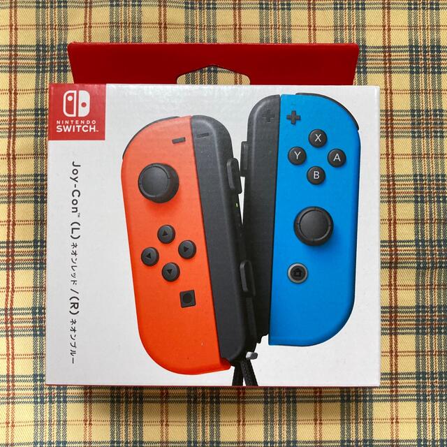 レッド系ブルー系パッケージ種類Nintendo Switch Joy-Con ネオンレッド ネオンブルー 新品