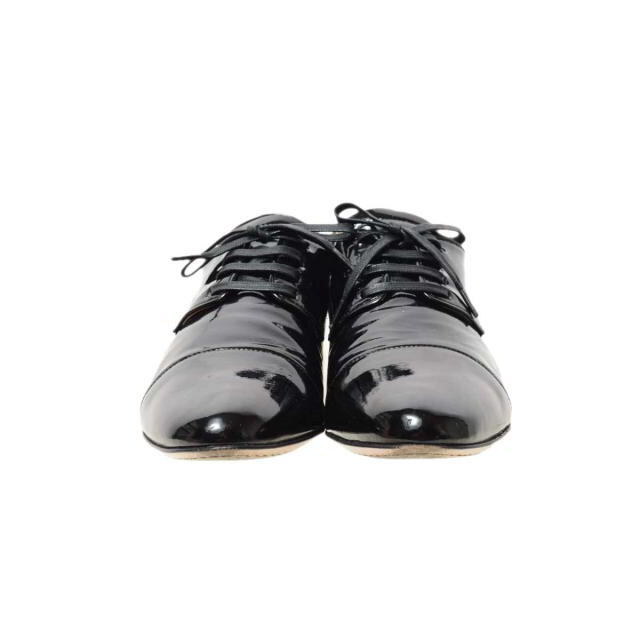 miumiu(ミュウミュウ)のmiu miu ビジュー装飾 エナメル フラットシューズ レディースの靴/シューズ(その他)の商品写真