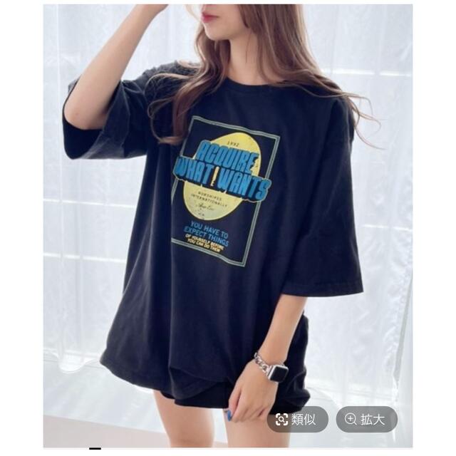 heather(ヘザー)のheather ヴィンテージライクBIGT 2022 レディースのトップス(Tシャツ(半袖/袖なし))の商品写真