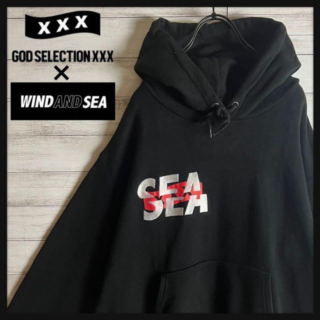 GOD SELECTION XXX × WIND AND SEA Hoodie