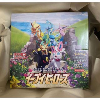 ポケモン(ポケモン)のイーブイヒーローズbox シュリンク付き(Box/デッキ/パック)