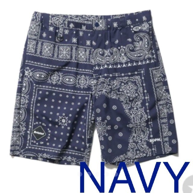 F.C.R.B. BANDANA COMFORTABLE SHORTS M