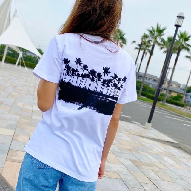 STANDARD CALIFORNIA(スタンダードカリフォルニア)のカップルコーデ⭐︎LUSSO SURF パームツリーバックプリントTシャツ　L メンズのトップス(Tシャツ/カットソー(半袖/袖なし))の商品写真