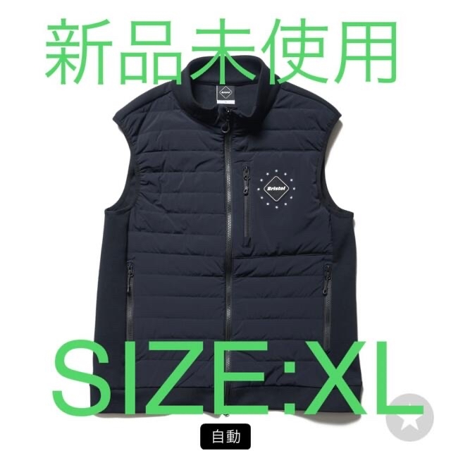 FCRB TECH SWEAT HYBRID VEST BLACK ベスト XL - ベスト