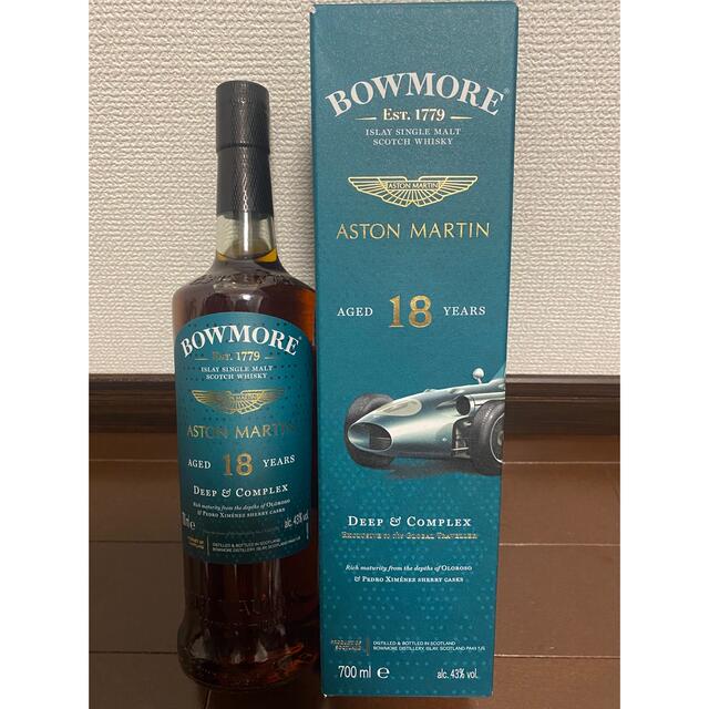 新ラベル 国内未発売 Bowmore ボウモア アストンマーチン 18年ウイスキー