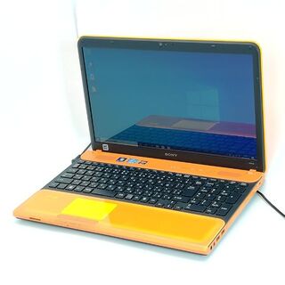 SONY VAIOノートパソコン Win11 オレンジ色 オフィス付: S236