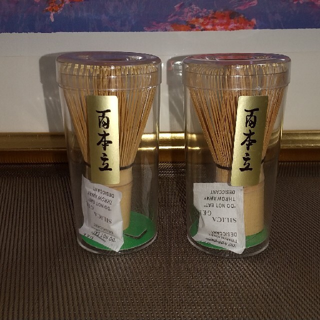 未使用☆茶筅  百本立  エンタメ/ホビーの美術品/アンティーク(その他)の商品写真