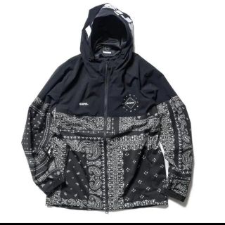 ネイビー　Lサイズ　fcrb BANDANA TRAINING JACKET