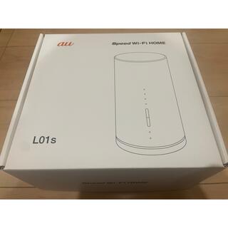 エーユー(au)のau speed WiFi HOME L01s(PC周辺機器)