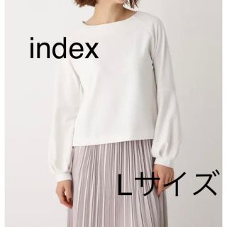 インデックス(INDEX)の2643 index ジョーゼットバルーンスリーブトップス(カットソー(長袖/七分))