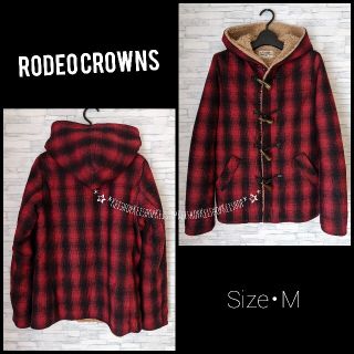 ロデオクラウンズ(RODEO CROWNS)のRODEO CROWNS ダッフルコート ボア タータンチェック(ダッフルコート)