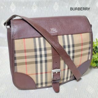BURBERRY オールド バーバリー ノバチェック ショルダーバッグ