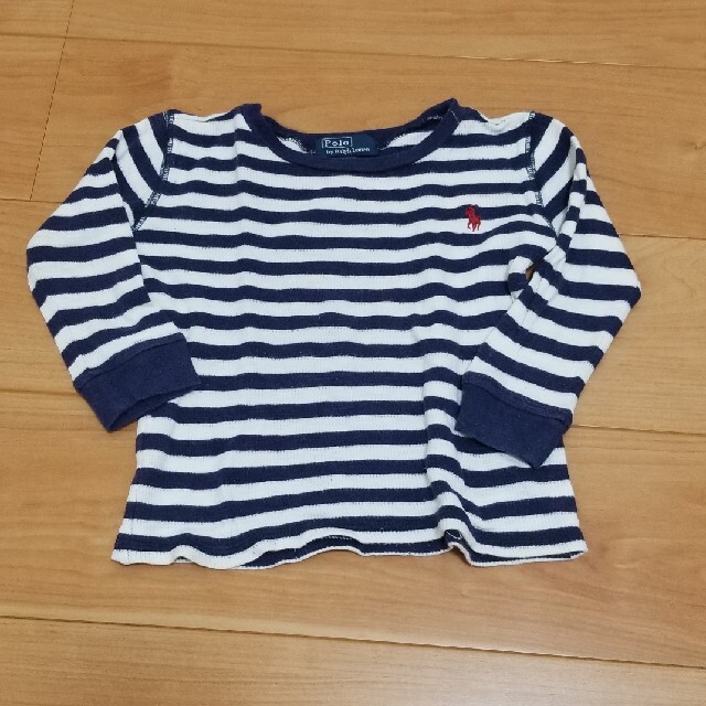 POLO RALPH LAUREN(ポロラルフローレン)のポロラルフローレン　ワッフル地ロンT キッズ/ベビー/マタニティのキッズ服男の子用(90cm~)(Tシャツ/カットソー)の商品写真