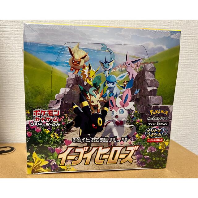 新しいブランド ポケモン シュリンク付き BOX イーブイヒーローズ