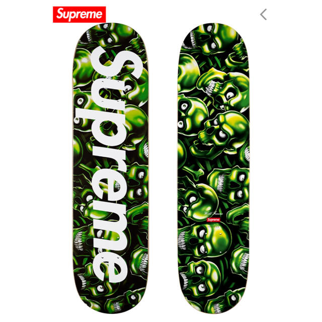 Supreme skull pile skateboard deck