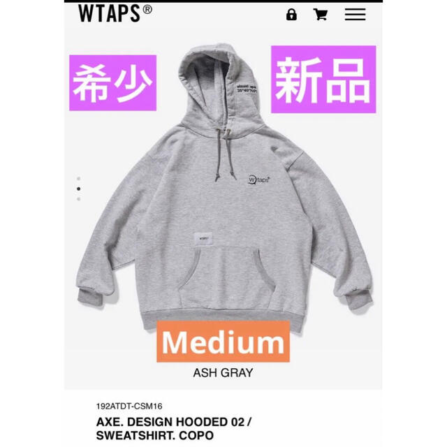 トップスWTAPS AXE. DESIGN HOODED 02 SWEATSHIRT