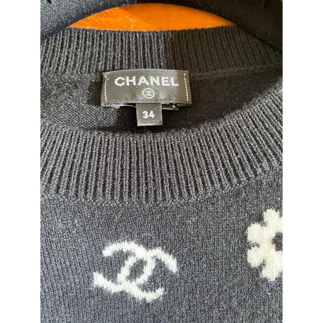 CHANEL - 専用人気完売のCHANELデイジー柄ニット34の通販 by ももや's