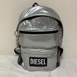 ディーゼル(DIESEL)のDIESEL ディーゼル バックパック シルバー ナイロン(バッグパック/リュック)