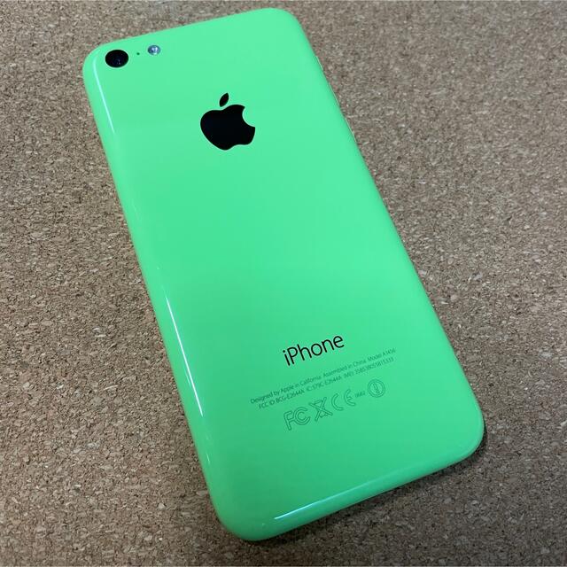 iPhone(アイフォーン)の【XxYUKIxX様専用】iPhone5C 32GB グリーン au版 スマホ/家電/カメラのスマートフォン/携帯電話(スマートフォン本体)の商品写真