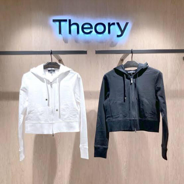 21SS theory luxe セオリーリュクス ジップアップフードパーカー