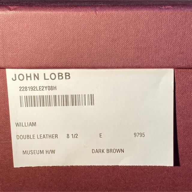 JOHN LOBB(ジョンロブ)の【新品未使用】ジョンロブ　ウィリアム　27.0cm メンズの靴/シューズ(ドレス/ビジネス)の商品写真